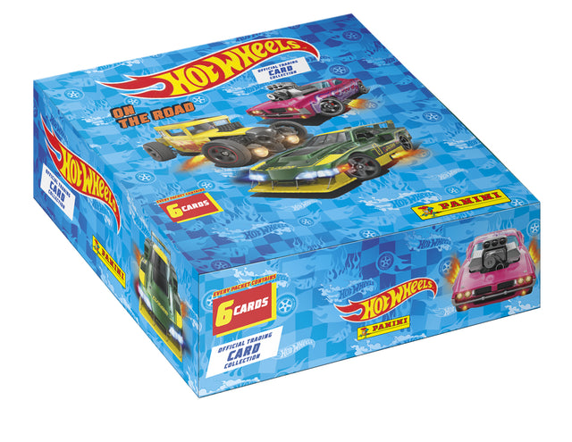 Boîte de Stickers - PANINI - Hot Wheels TC - 24 pochettes - 1 carte édition limitée - 144 stickers