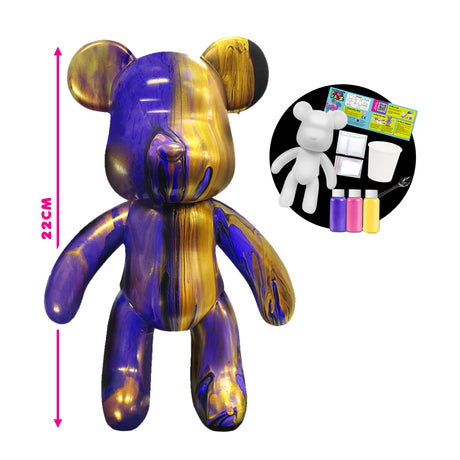 Figurine a peindre - Jeu créatif - POUR PALZ - Ours - 22 cm - Des 5 ans
