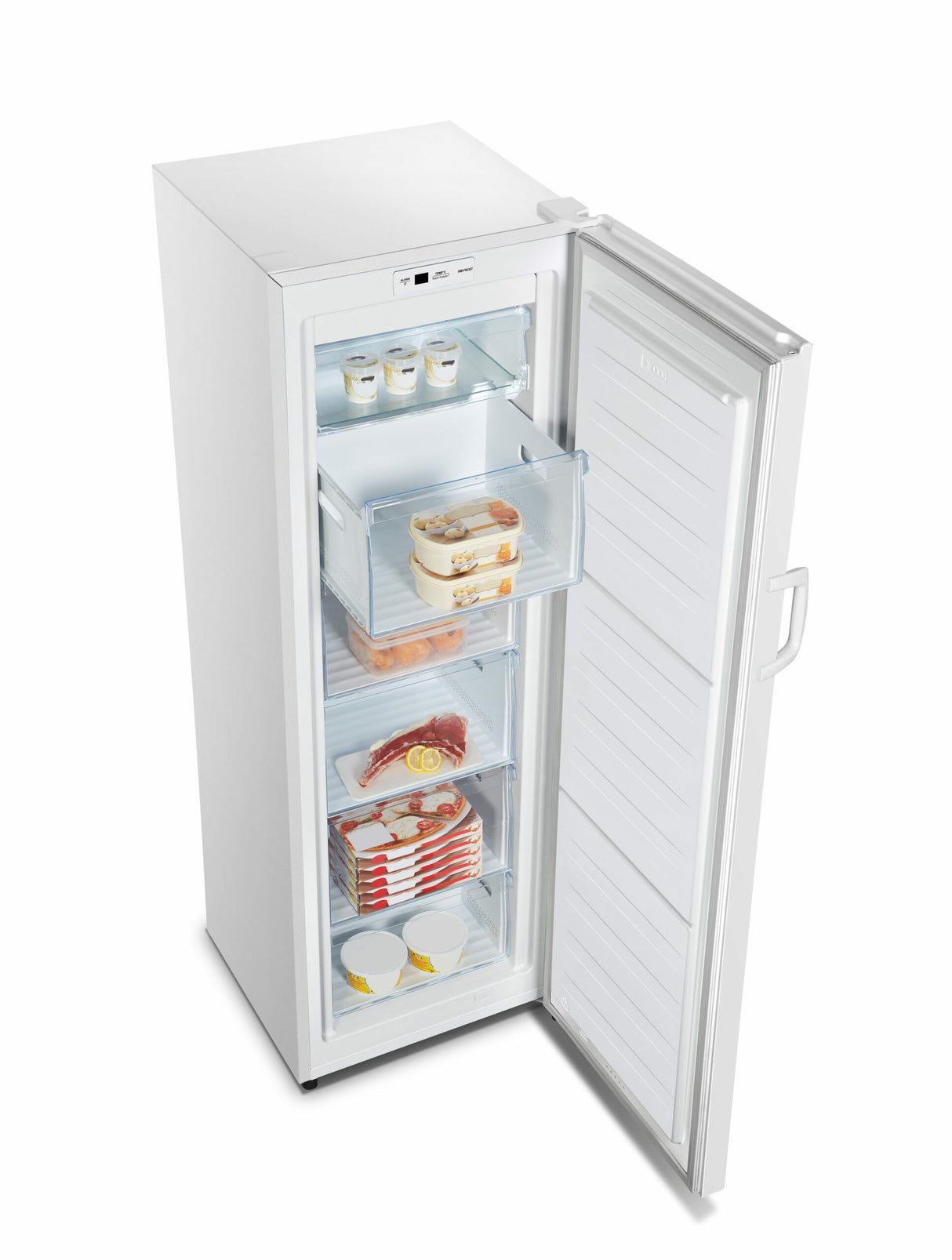 Congélateur armoire - HISENSE - FF176FWE - 5 tiroirs - 55 x 55,7 x 169,1 cm - Blanc