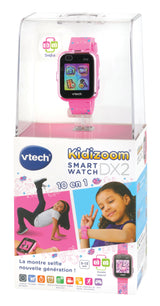 VTECH - Kidizoom Smartwatch Connect  DX2 Rose - Montre Photos et Vidéos