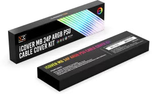 Cable extension 24 pin Xigmatek iCover RGB (Transparent)