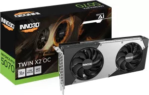 Carte Graphique Inno3D GeForce RTX 5070 Twin X2 OC