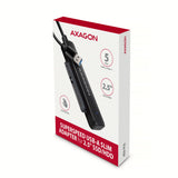 Adaptateur USB 3.2 Axagon ADSA-FP2A vers S-ATA 2,5" SSD/HDD auto-alimenté