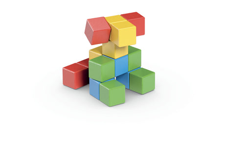 Blocs magnétiques - GEOMAG - Set créatif - 16 pieces - Éducatif - Plastique recyclé - Des 12 mois