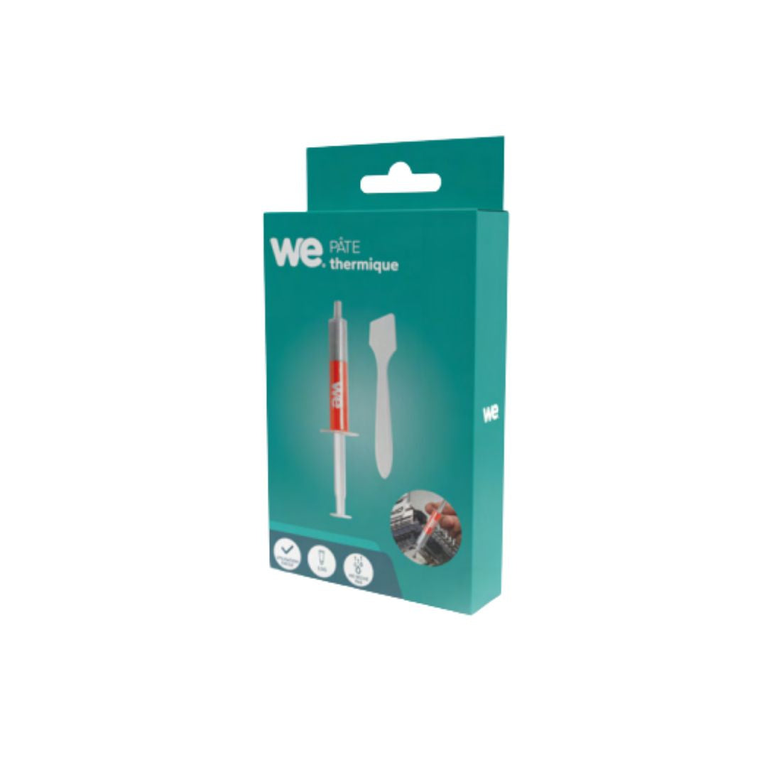Pate Thermique 3.5g Seringue Spatule. Conductivité > 3.8 W/m-K Facile à utiliser