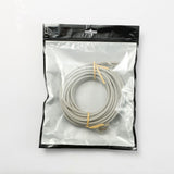 C ble RJ45 Male/Male droit CAT8 S/FTP - Avec snagless - Longueur 10M - Gris - en