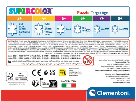 CLEMENTONI - 60 pieces - Bluey