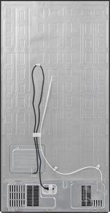 Réfrigérateur Américain - HISENSE - RS818N4TFC - 632 L - Classe C - 91 x 73 x 179 cm - Inox noir