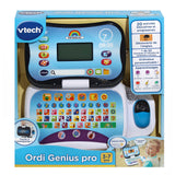 Ordinateur éducatif VTECH ORDI GENIUS PRO NOIR pour enfants de 3 a 7 ans avec souris et 20 activités incluses