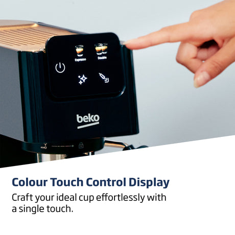Machine expresso manuelle - BEKO - CEP5302B - 1628 W - 1,1 L - Noir