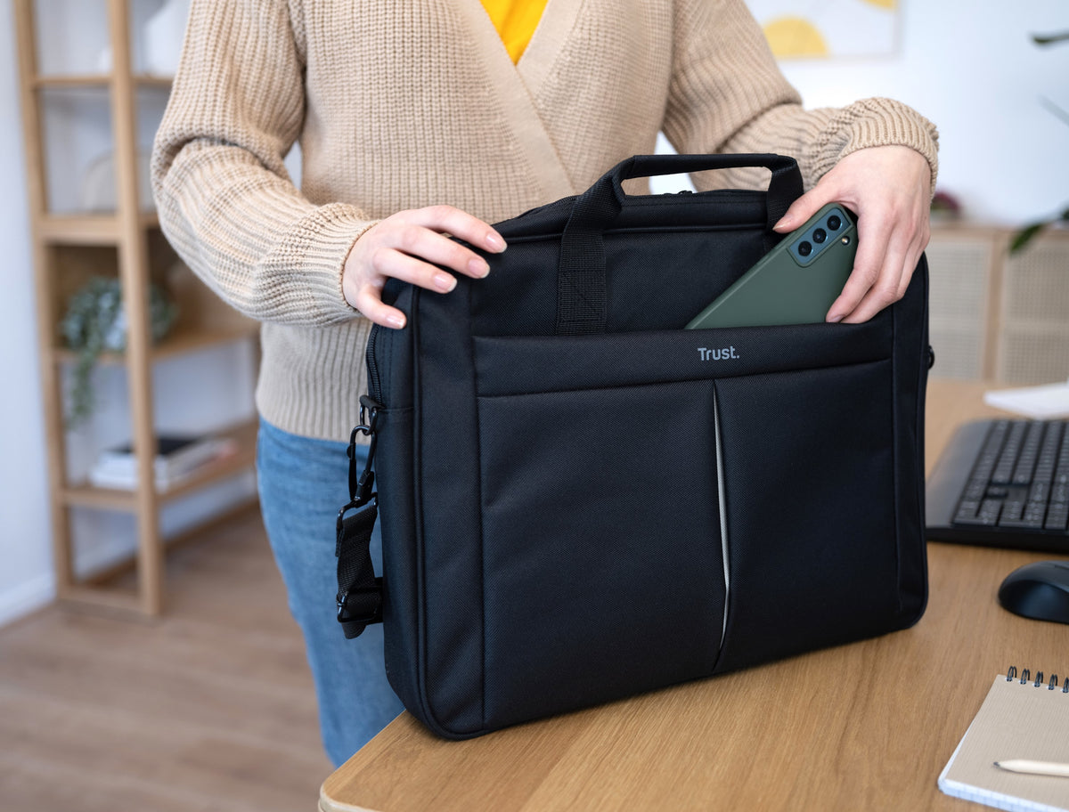 Sacoche Ordinateur Portable Trust Primo 16" max (Noir)