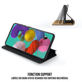WE Etui folio CLASSIQUE SAMSUNG GALAXY A32 4G Noir