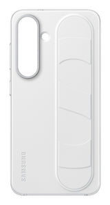 Coque - Samsung - Galaxy S25 - Blanc - Fonction Support - Laniere Intťgrťe