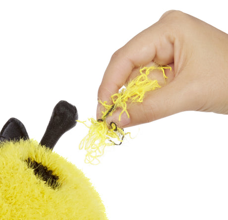 Fluffies Stuffiez - Peluche ASMR a personnaliser - Abeille/Coccinelle - Rembourrage a retirer et découvrir un autre personnage - Des