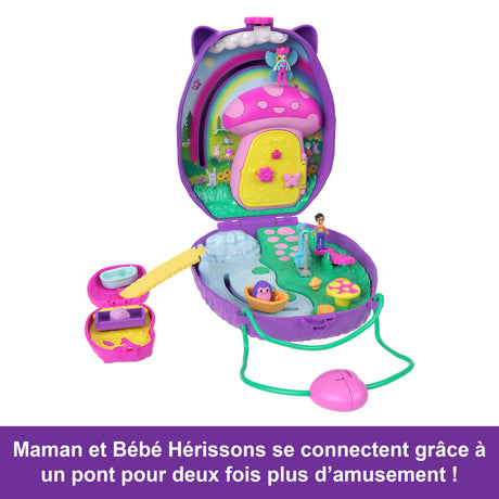 Polly Pocket Maman Et Bébé Hérissons Coffret Sac a Main 2 Figurines - JBJ91 4ans et plus
