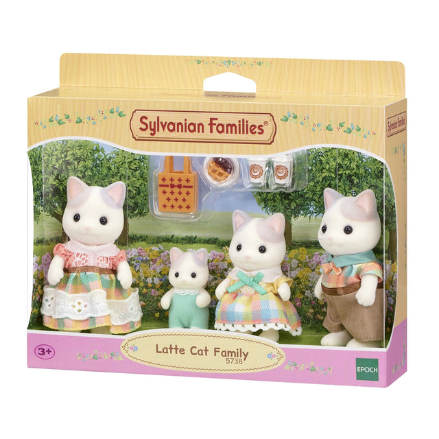SYLVANIAN FAMILIES 5738 - La famille Chat Latté
