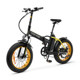 Vélo électrique pliable Argento MiniMax Jaune Moteur Bafang 36V/250W/60Nm , Batt