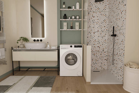 Lave-linge hublot CANDY GD 4108-S ProWash 300 - 10 kg - Induction - Vapeur - 1400 trs/min - Classe A -20% - Blanc
