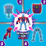 Pack de 2 figurines - MRBEAST LAB - Mix & Match - 2 FIG HYBRIDS + Moitié de figurine DRAGON