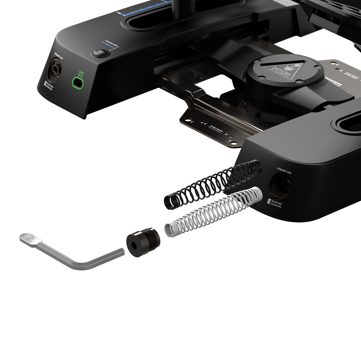Pédales de direction universelle - TURTLE BEACH - VelocityOne - Noir - Multi-plateforme - USB-C