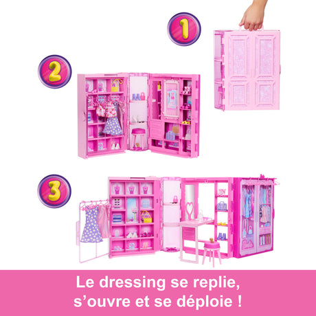 Barbie-Dressing de Reve-Coffret HXD58