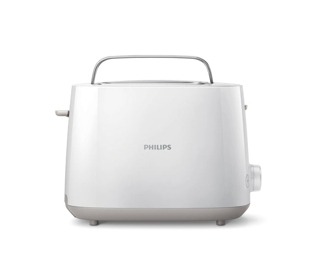 Grille-pain - PHILIPS - HD2581/00 - Toaster collection Daily - 2 fentes - 830W - Blanc
