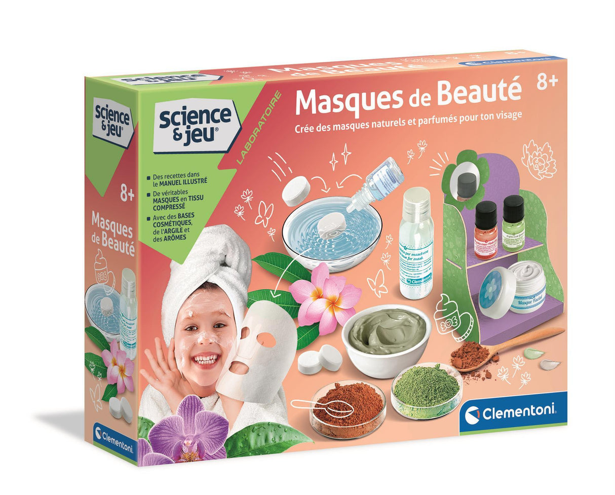 Masques de beauté - Clementoni - Science & Jeu - Jeux Scientifiques