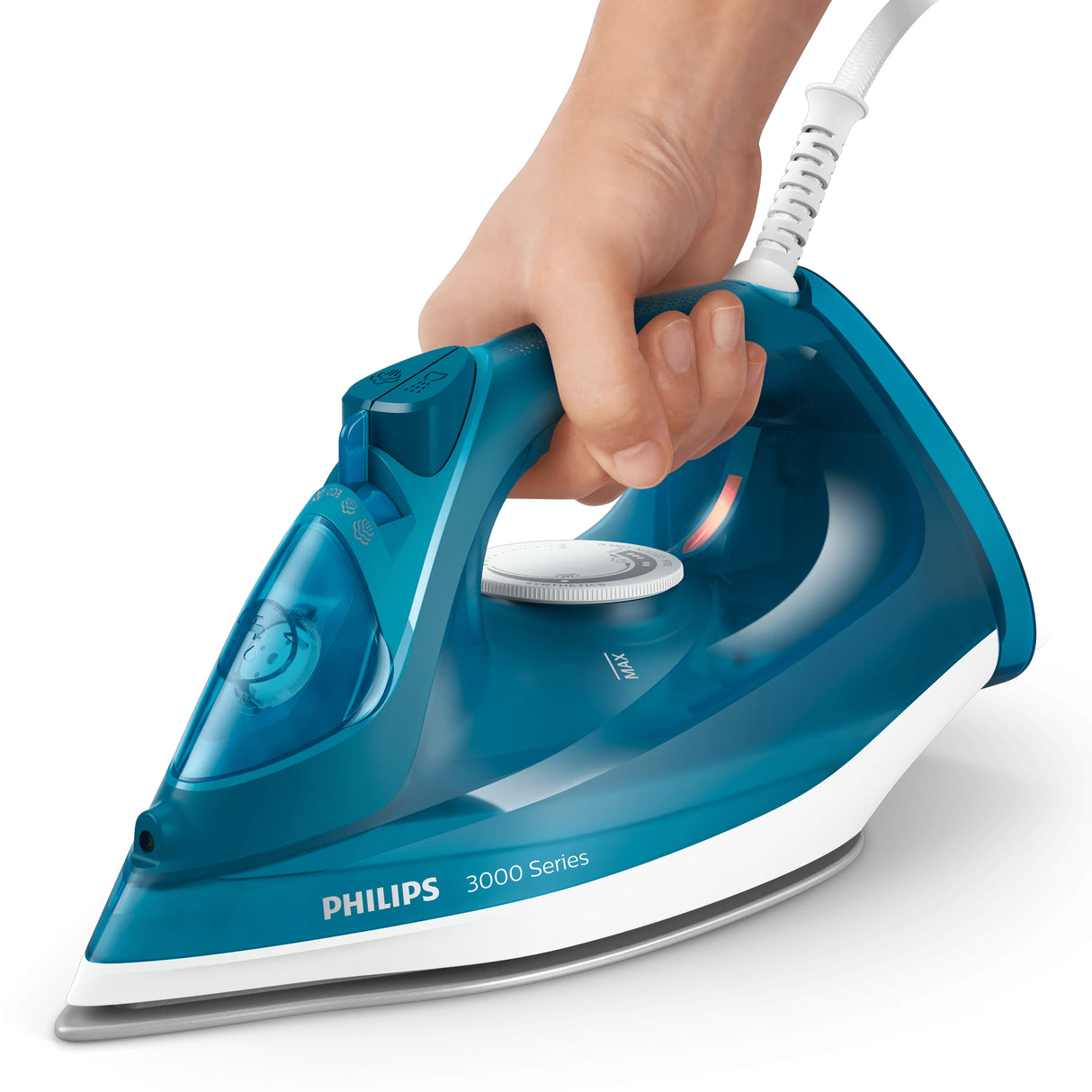 Fer a repasser - PHILIPS - DST3040/70 - A vapeur avec systeme anticalcaire intégré - 40gr/min vapeur continue - 2400W - Bleu