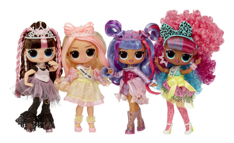 L.O.L. Surprise Tweens Surprise Swap Fashion Doll - Curls-2- Crimps Cora - 1 poupée Tweens 17cm, 1 mini tete a coiffer et des