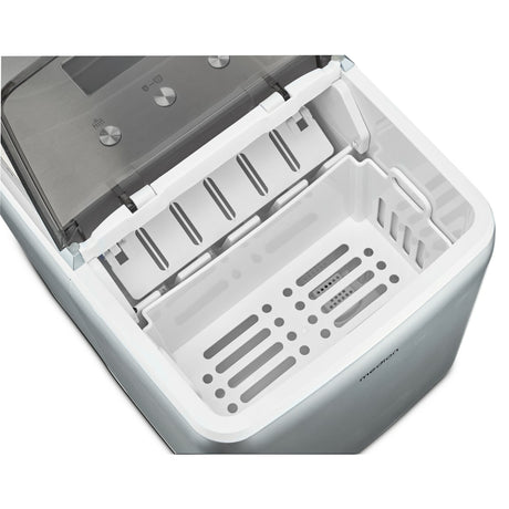Machine a glaçons cristallins – MEDION MD11950 – Réservoir eau 2,6L – 15kg/24h – 2 tailles – 10 minutes – Inox