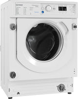 Lave-linge séchant encastrable INDESIT - BIWDIL861485EU - 8 / 6 kg - Induction - L60cm - 1400 trs/min - Blanc
