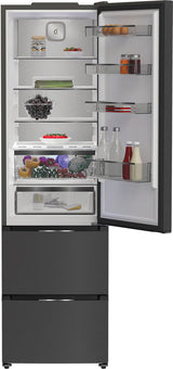 Réfrigérateur multiportes - WHIRLPOOL - WHKF6353XBR6E - 351 L - NoFrost - Classe C - Multiflow - 203,5x59,5x66,3 - Dark Inox