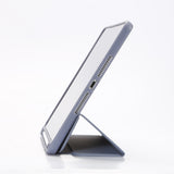 Etui folio WE pour tablette iPad 10.2 - Coloris violet/lila - Fonction support