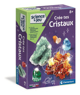 Clementoni- Crée tes cristaux - Des 8 ans