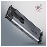 Boitier externe USB-C 3.2 Axagon EEM2-SD2 - S-ATA/NVMe M.2 Type 2280 (Noir)