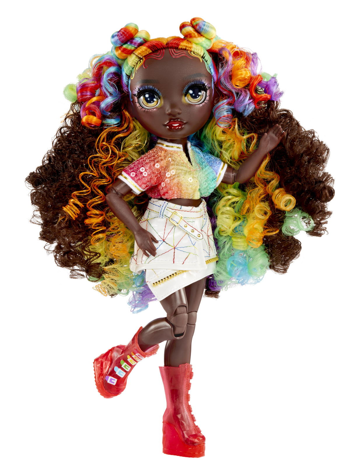 Rainbow High Cristal Poupée Mannequin 27 cm - Iris Bow
