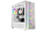 Lot de 3 Ventilateurs de boitier be quiet! Light Wings LX High Speed RGB - 12cm (Blanc)