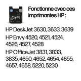 HP 302XL Cartouche d'encre noire grande capacité authentique (F6U68AE) pour HP DeskJet 2130/3630 et HP OfficeJet 3830
