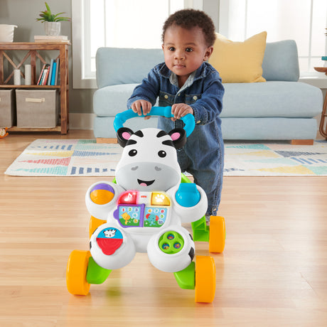 Fisher-Price - Mon Trotteur Zebre Parlant - Trotteur bébé  - 6 mois et + DLD96
