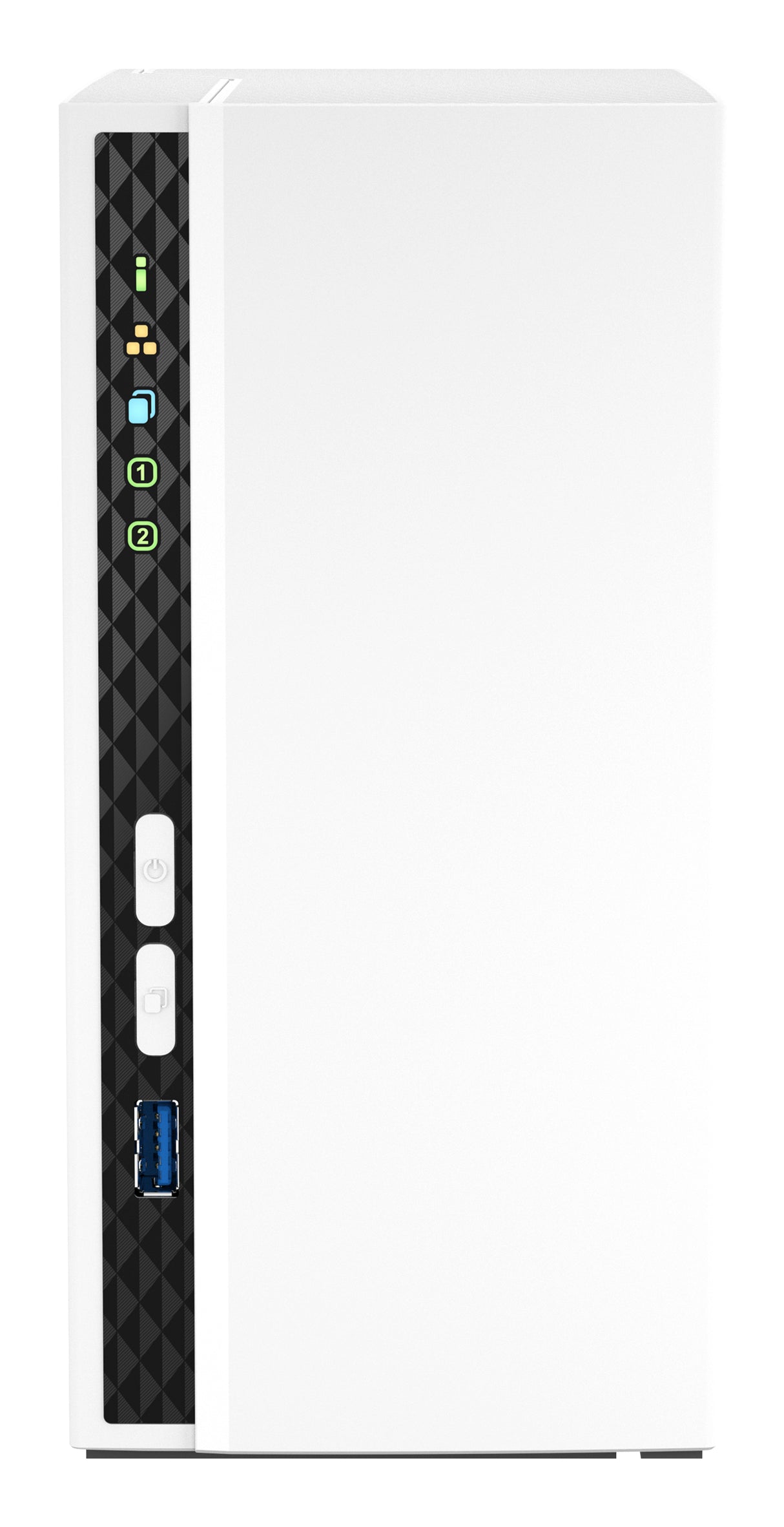Serveur NAS Qnap TS-233 - 2 baies (Blanc)