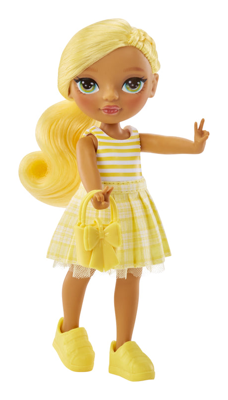 Rainbow High Littles - Poupée 15cm + animal de compagnie - Jaune - Des 4ans