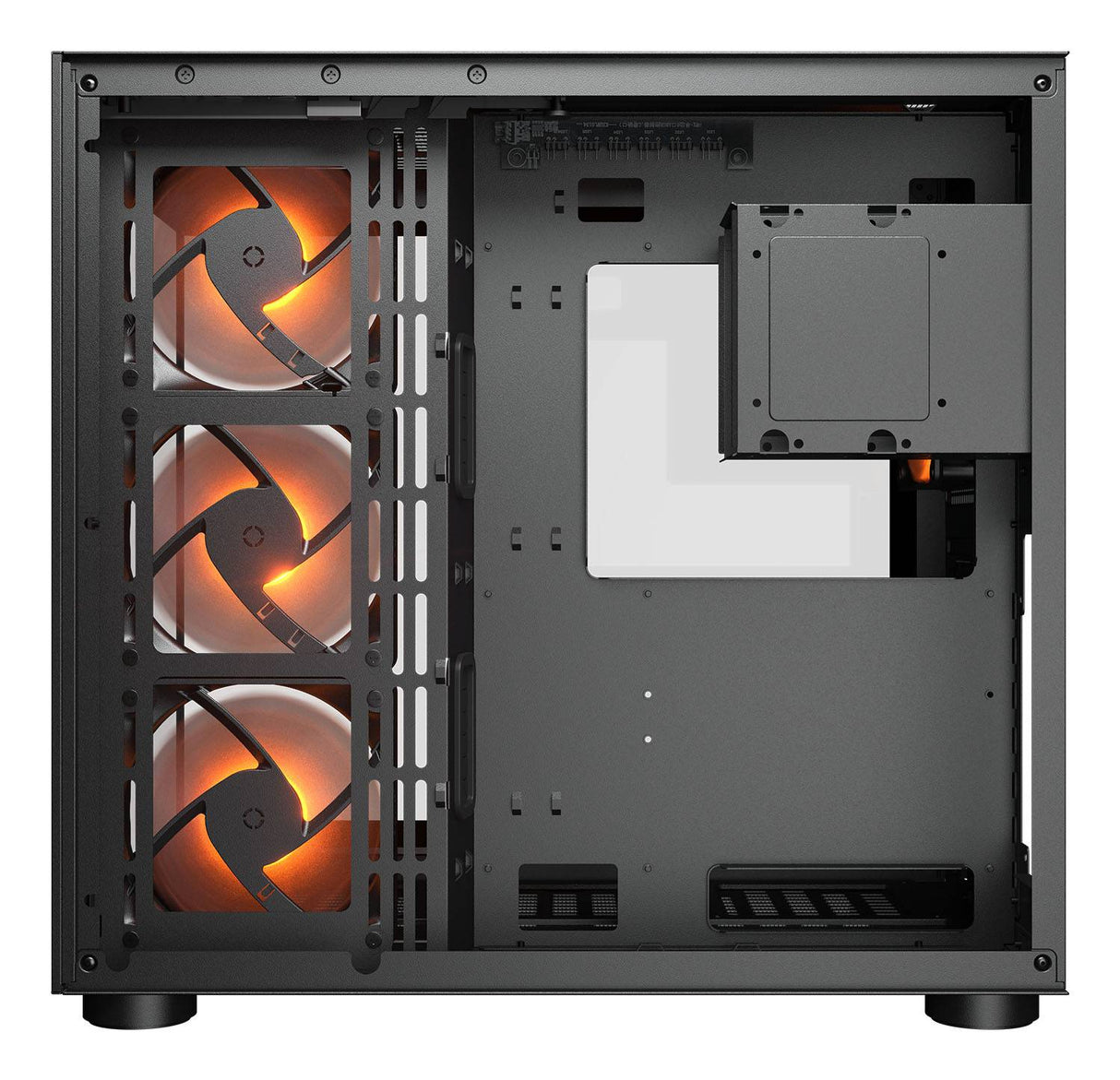 Boitier Moyen Tour ATX Cougar FV150 RGB avec panneaux vitrés (Noir)