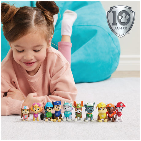 Coffret 10 figurines Pat' Patrouille 10eme anniversaire - PAW PATROL
