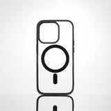We Coque de protection RUBBER APPLE IPHONE 14 PRO - Dos transparent contour mat