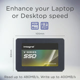 Disque SSD Integral V-Series V2 500Go - S-ATA 2,5"