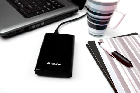 Disque SSD externe - VERBATIM - Store'N'Go Slim - 512 Go - Noir