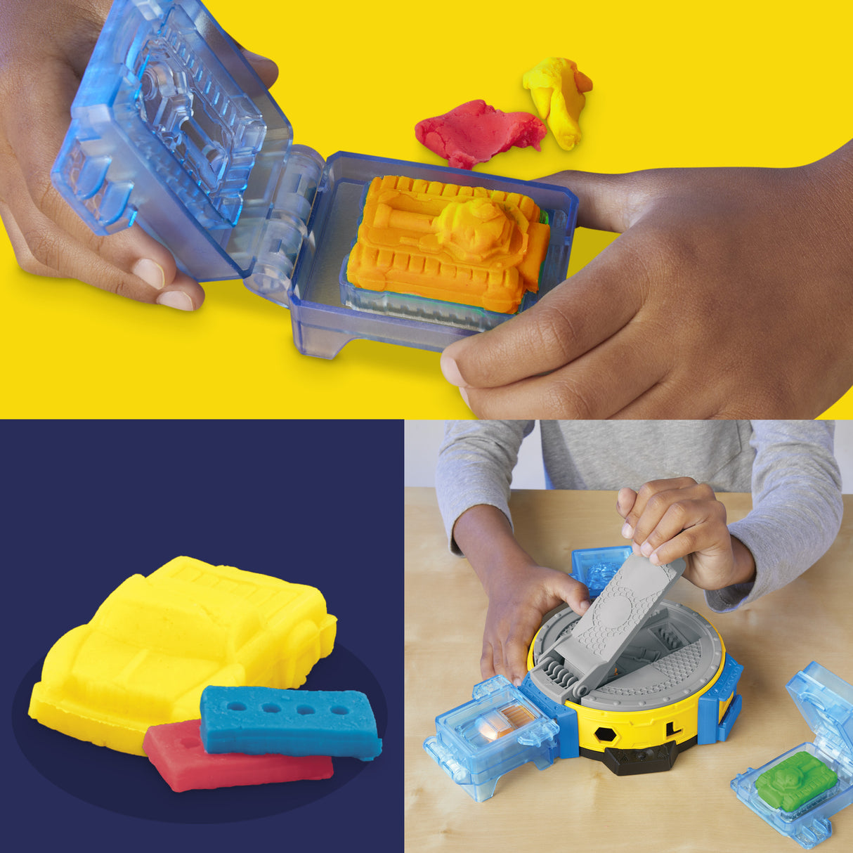 Play-Doh Hulk Écrase tout, coffret pâte a modeler avec figurine Hulk, a partir de 4 ans, Marvel