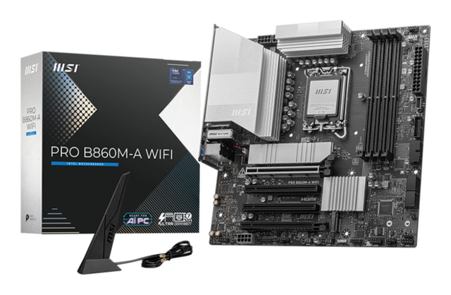 Carte Mère MSI Pro B860M-A WiFi (Intel LGA 1851) Micro ATX