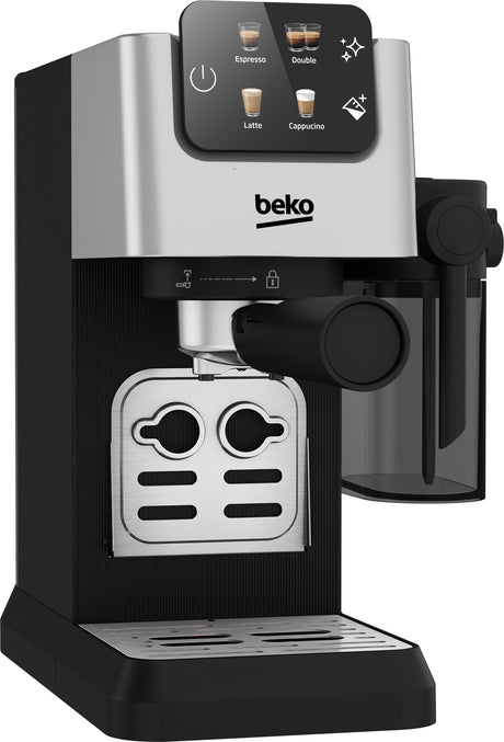 Machine expresso manuelle - BEKO - CEP5304X - 1628 W - 1,1 L - Argenté