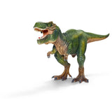 Figurine T-Rex vert, Tyrannosaure Rex avec mâchoire mobile, jouet dinosaure pour enfants, des 4 ans, Schleich 14525 DINOSAURS